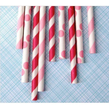 Palhas de papel Biodegradable Straws